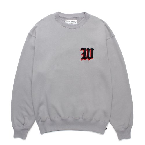 他の写真1: WACKO MARIA/MIDDLE WEIGHT SWEAT SHIRT（GRAY）［クルーネックスウェット-24秋冬］