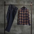 画像9: RATS/COTTON FLANNEL NAVY CHECK SHIRT（NAVY CHECK）［フランネルチェックシャツ-24秋冬］