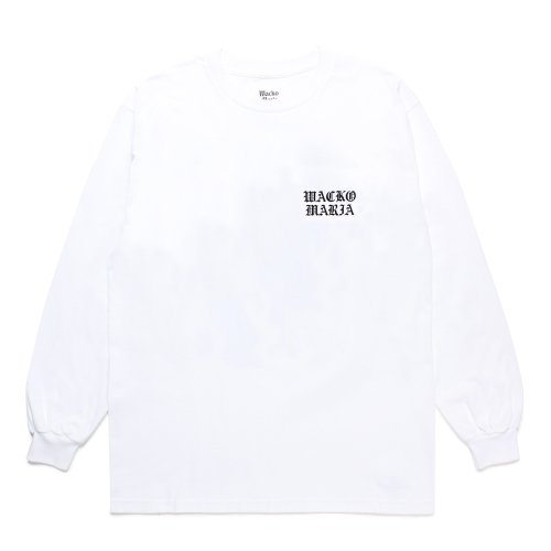 他の写真1: WACKO MARIA/LONG SLEEVE T-SHIRT（WHITE）［プリント長袖T-24秋冬］