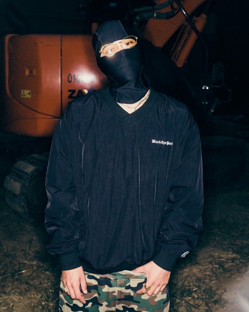 他の写真3: BlackEyePatch/BLACKLETTER V NECK NYLON PULLOVER（BLACK）