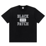 BlackEyePatch/COLLEGE LOGO TEE（BLACK）