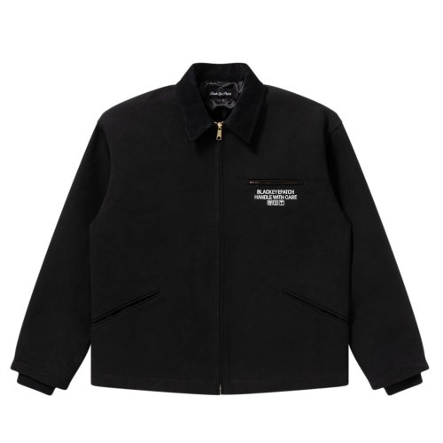 他の写真1: BlackEyePatch/HWC LABEL EMBROIDERED DUCK JACKET（BLACK）