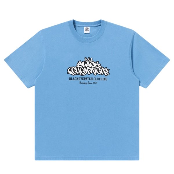 画像1: BlackEyePatch/STYLE SCRIPT TEE（SKY BLUE）