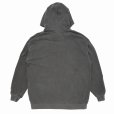 画像2: PORKCHOP/MASA SCULP HOODIE A（ASH BLACK）［プルオーバーパーカー-24秋冬］ (2)