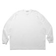 画像2: COOTIE PRODUCTIONS/Oversized L/S Tee（White）［オーバーサイズ長袖T-24秋冬］ (2)