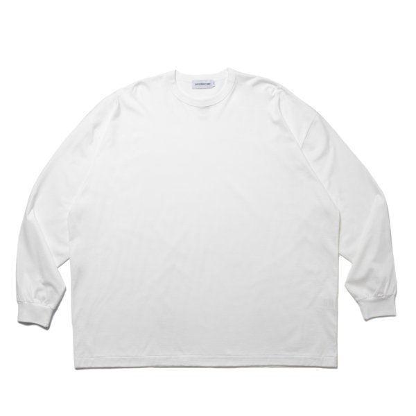 画像2: COOTIE PRODUCTIONS/Oversized L/S Tee（White）［オーバーサイズ長袖T-24秋冬］