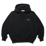 COOTIE PRODUCTIONS/Open End Yarn Plain Sweat Hoodie（Black）［スウェットフーディー-24秋冬］