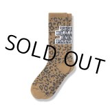 BlackEyePatch/LEOPARD OG LABEL SOCKS（MULTI）