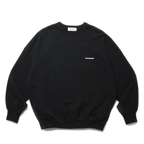 他の写真1: COOTIE PRODUCTIONS/Open End Yarn Plain Sweat Crew（Black）［スウェットクルー-24秋冬］