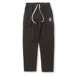 CALEE/60'S LOOP WHEEL SWEAT RELAX PANTS（VINTAGE BLACK）［スウェットパンツ-24秋冬］