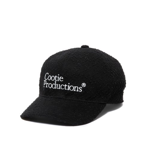 他の写真2: COOTIE PRODUCTIONS/Needle Punch Twill 6 Panel Cap（Black）［ニードルパンチツイル6パネルキャップ-24秋冬］