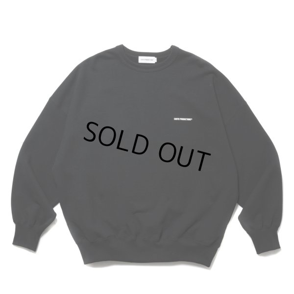 画像1: COOTIE PRODUCTIONS/Open End Yarn Plain Sweat Crew（Black）［スウェットクルー-24秋冬］