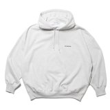 COOTIE PRODUCTIONS/Open End Yarn Plain Sweat Hoodie（Oatmeal）［スウェットフーディー-24秋冬］