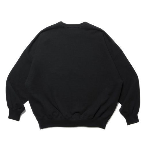 他の写真2: COOTIE PRODUCTIONS/Open End Yarn Plain Sweat Crew（Black）［スウェットクルー-24秋冬］