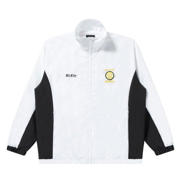 画像1: BlackEyePatch/ALL CITY FUTBOL TRACK JACKET（WHITE）