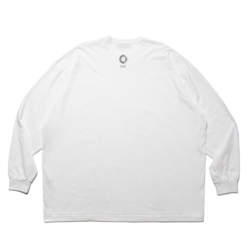 他の写真2: COOTIE PRODUCTIONS/Oversized L/S Tee（White）［オーバーサイズ長袖T-24秋冬］