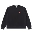 画像1: BlackEyePatch/SMALL HWC CREW SWEAT（BLACK） (1)