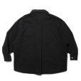 画像2: COOTIE PRODUCTIONS/Needle Punch Twill CPO Jacket（Black）［ニードルパンチツイルCPO JKT-24秋冬］ (2)