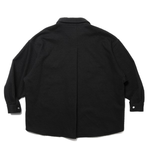 画像2: COOTIE PRODUCTIONS/Needle Punch Twill CPO Jacket（Black）［ニードルパンチツイルCPO JKT-24秋冬］