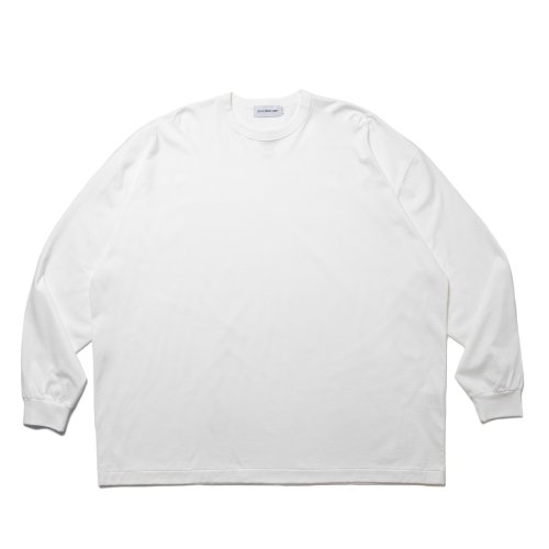 他の写真1: COOTIE PRODUCTIONS/Oversized L/S Tee（White）［オーバーサイズ長袖T-24秋冬］