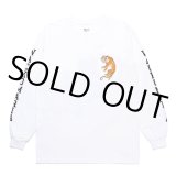 WACKO MARIA/TIM LEHI / LONG SLEEVE T-SHIRT（WHITE）［プリント長袖T-24秋冬］