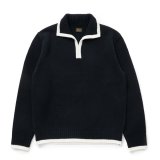 RATS/PULLOVER KNIT（BLACK）［プルオーバーニット-24秋冬］