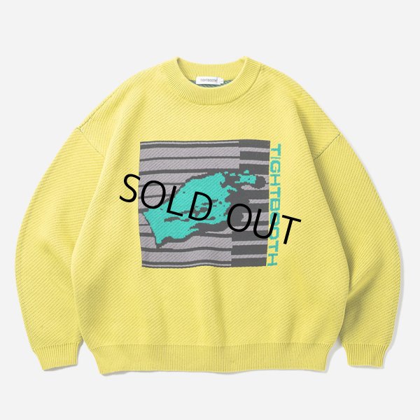 画像1: TIGHTBOOTH/KEYBOARD KNIT SWEATER（Neon）［ニットセーター-24秋冬］