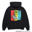 画像1: WACKO MARIA/CHET BAKER / HOODED SWEAT SHIRT（BLACK）［プルオーバーパーカー-24秋冬］ (1)