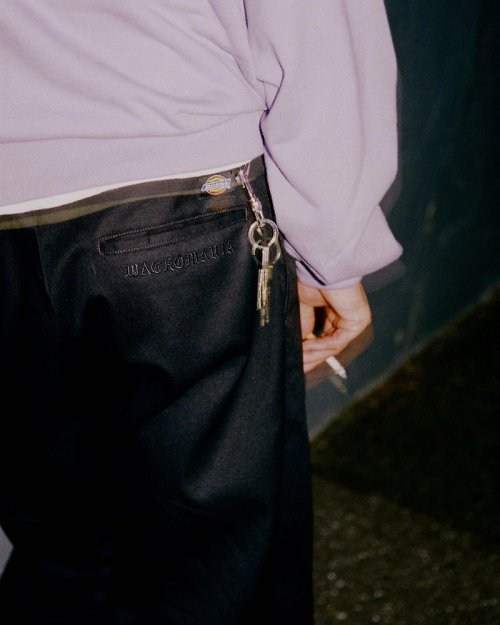 他の写真3: WACKO MARIA/DICKIES / PLEATED TROUSERS（BLACK）［ワンタックトラウザース-24秋冬］