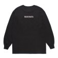 画像2: WACKO MARIA/TIM LEHI / LONG SLEEVE T-SHIRT（BLACK）［刺繍長袖T-24秋冬］ (2)