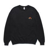 WACKO MARIA/TIM LEHI / SWEAT SHIRT（BLACK）［クルーネックスウェット-24秋冬］