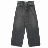 DAIRIKU/"Wide" Vintage Denim Pants（Black）［"ワイド"ヴィンテージデニムパンツ-24秋冬］