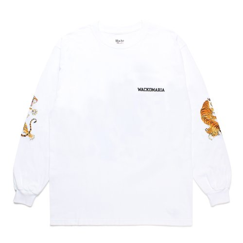 他の写真1: WACKO MARIA/TIM LEHI / LONG SLEEVE T-SHIRT（WHITE）［プリント長袖T-24秋冬］