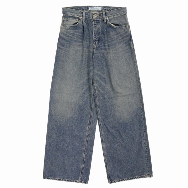 画像1: DAIRIKU/"Wide" Vintage Denim Pants（Indigo）［"ワイド"ヴィンテージデニムパンツ-24秋冬］