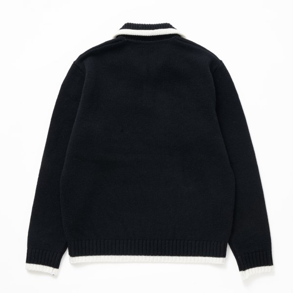 画像2: RATS/PULLOVER KNIT（BLACK）［プルオーバーニット-24秋冬］