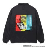 WACKO MARIA/CHET BAKER / COACH JACKET（BLACK）［コーチJKT-24秋冬］