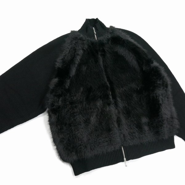 画像3: DAIRIKU/"Bear" Drivers Knit（Black）［ドライバーズニット-24秋冬］