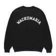 画像2: WACKO MARIA/TIM LEHI / SWEAT SHIRT（BLACK）［クルーネックスウェット-24秋冬］ (2)