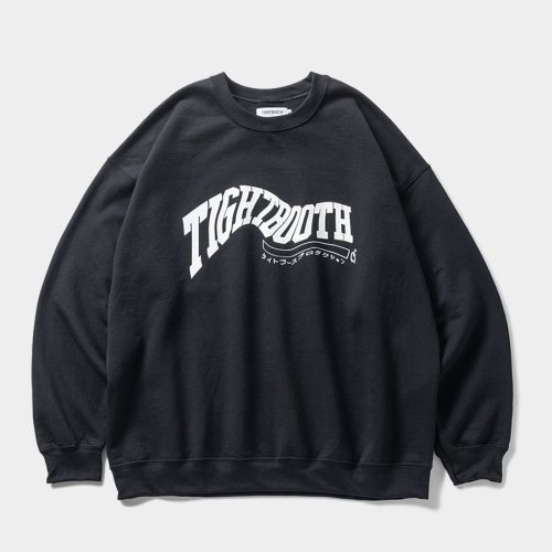 他の写真1: TIGHTBOOTH/ACID LOGO CREW SWEAT SHIRT（Black）［クルーネックスウェット-24秋冬］