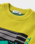 画像3: TIGHTBOOTH/KEYBOARD KNIT SWEATER（Neon）［ニットセーター-24秋冬］