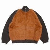 DAIRIKU/"Bear" Drivers Knit（Brown）［ドライバーズニット-24秋冬］