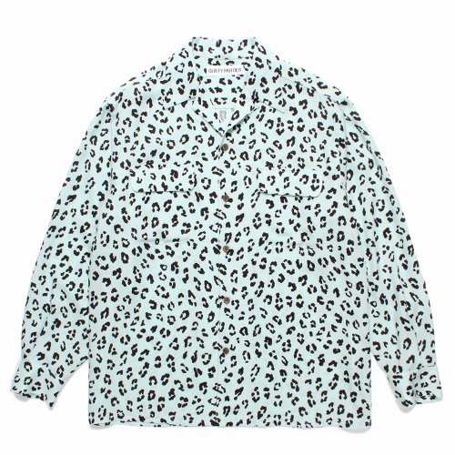 他の写真1: WACKO MARIA/LEOPARD HAWAIIAN SHIRT（MINT）［レオパードハワイアンシャツ-24秋冬］