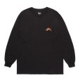 画像1: WACKO MARIA/TIM LEHI / LONG SLEEVE T-SHIRT（BLACK）［刺繍長袖T-24秋冬］ (1)