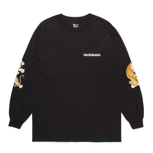 他の写真1: WACKO MARIA/TIM LEHI / LONG SLEEVE T-SHIRT（BLACK）［プリント長袖T-24秋冬］