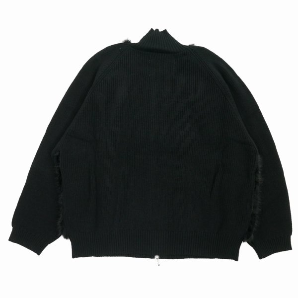 画像2: DAIRIKU/"Bear" Drivers Knit（Black）［ドライバーズニット-24秋冬］