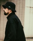 画像6: COOTIE PRODUCTIONS/Needle Punch Twill CPO Jacket（Black）［ニードルパンチツイルCPO JKT-24秋冬］