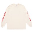 画像2: PORKCHOP/PORK BACK L/S TEE（NATURAL）［プリント長袖T-24秋冬］ (2)