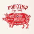 画像4: PORKCHOP/PORK BACK L/S TEE（NATURAL）［プリント長袖T-24秋冬］