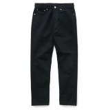 RATS/BLACK DENIM PANTS SLIM（BLACK）［ブラックデニムパンツ"スリム"-24秋冬］