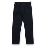 RATS/BLACK DENIM PANTS MODE SLIM（BLACK） 【30%OFF】［ブラックデニムパンツ"スリム"-23秋冬］